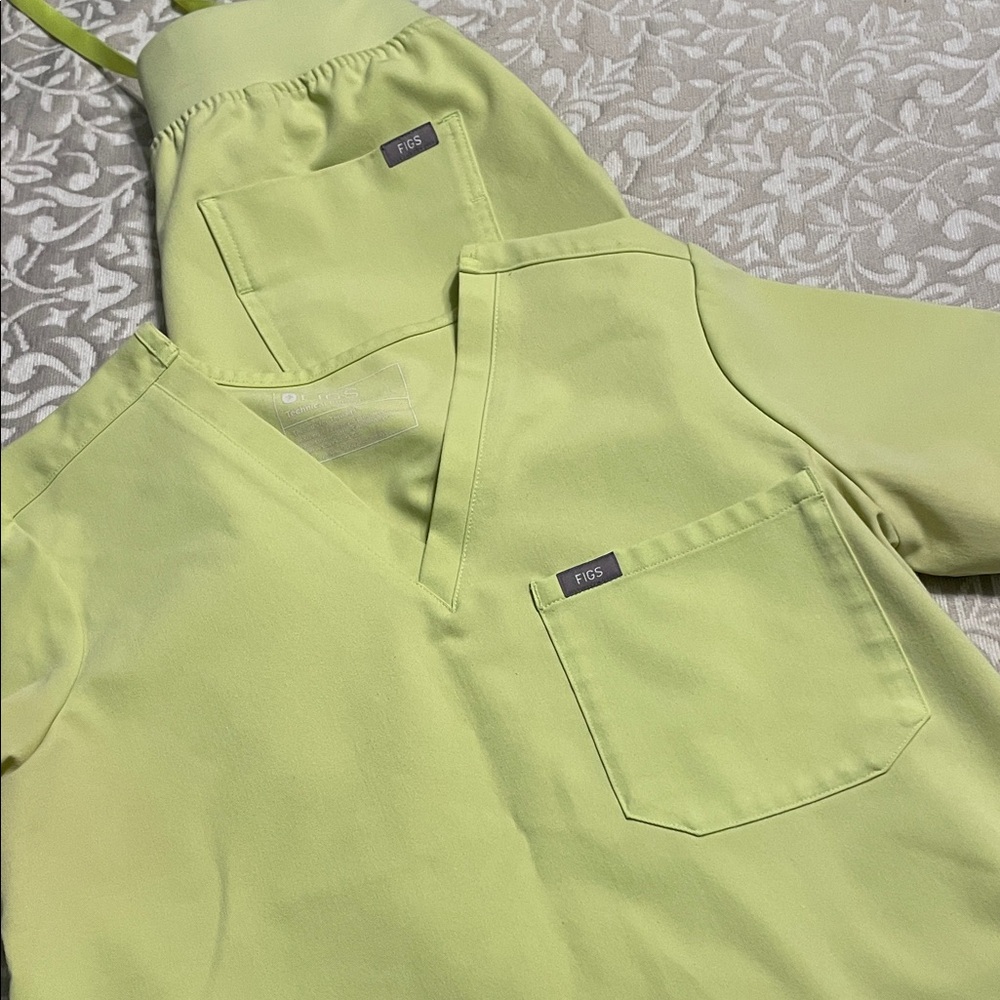 Figs Scrub Set sea mist